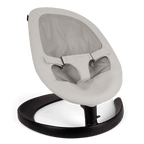 Nuna Leaf Grow Baby Bouncer|Sleek Design|Rock Solid Base with Motion Lock|3 Ergonomic Recline Positions|New Born to 60 kg - Driftwood
