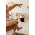 Beaba Multi Milk 5-in-1 Baby Bottle Warmer, Gentle Breast Milk Heating, Fast Steam Mode, Defrost & Baby Food Warmer with LED Display, Touch Screen & Adjustable Timer, Portable, 0m+