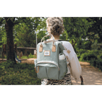 Beaba Wellington Diaper Bag – Stylish Backpack for Moms & Dads – Large Capacity Baby Bag with Changing Mat, Insulated Bottle Holder, Multiple Pockets, Durable, Water-Resistant – Travel & Everyday Use