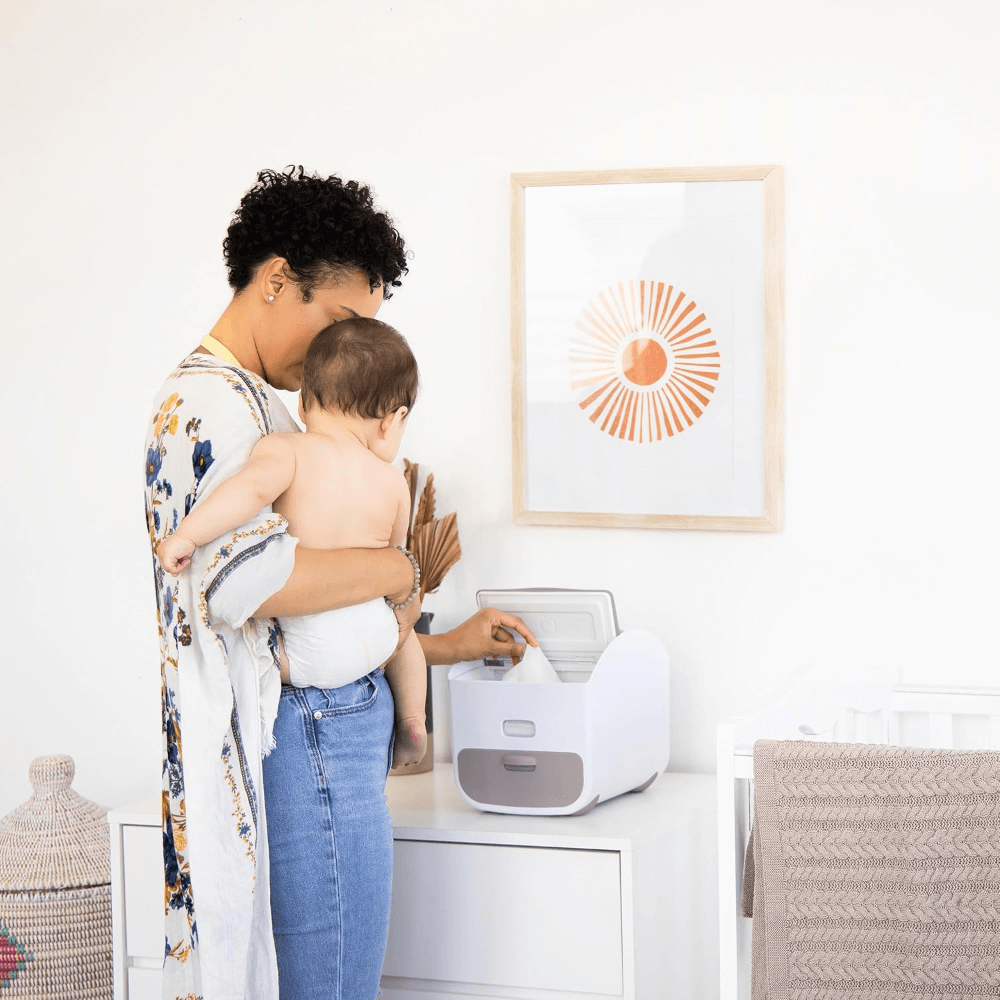 Ubbi Diaper Storage Caddy and Changing Mat