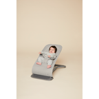 Ergobaby Evolve 3-in-1 Bouncer, Adjustable Multi-Position Baby Bouncer Seat with Newborn Insert, Head to Hip Support, Ergonomic & Lightweight Rocking Chair, Folds Flat for Easy Storage, 2-13 Kgs, 0 - 2 Years