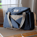 Beaba Sydney Baby Diaper Bag – Multifunctional Travel baby Bag with Large Capacity, Multi-Pocket Organizer with Changing Pad, Insulated Bottle Pouch & Stroller Clips – Ideal for Moms & Dads On the Go
