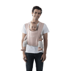 Ergobaby Embrace Newborn Baby Carrier, Soft, Cosy & Lightweight Newborn Ready Carrier, Ergonomic “M” Position, Padded Head & Neck Support, Adjustable Waistbelt & Cross Straps, 2 Carry Positions, Easy to Use, 3-11 Kgs, 0-12 Months, Blush Pink