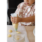 Beaba 2-in-1 Waterproof Bib with Detachable Sleeves, Foldable Food Catcher Pocket, Adjustable Snap Fit & Elastic Cuffs, Soft & Easy-Clean Bib for Feeding & Activities, 4M+