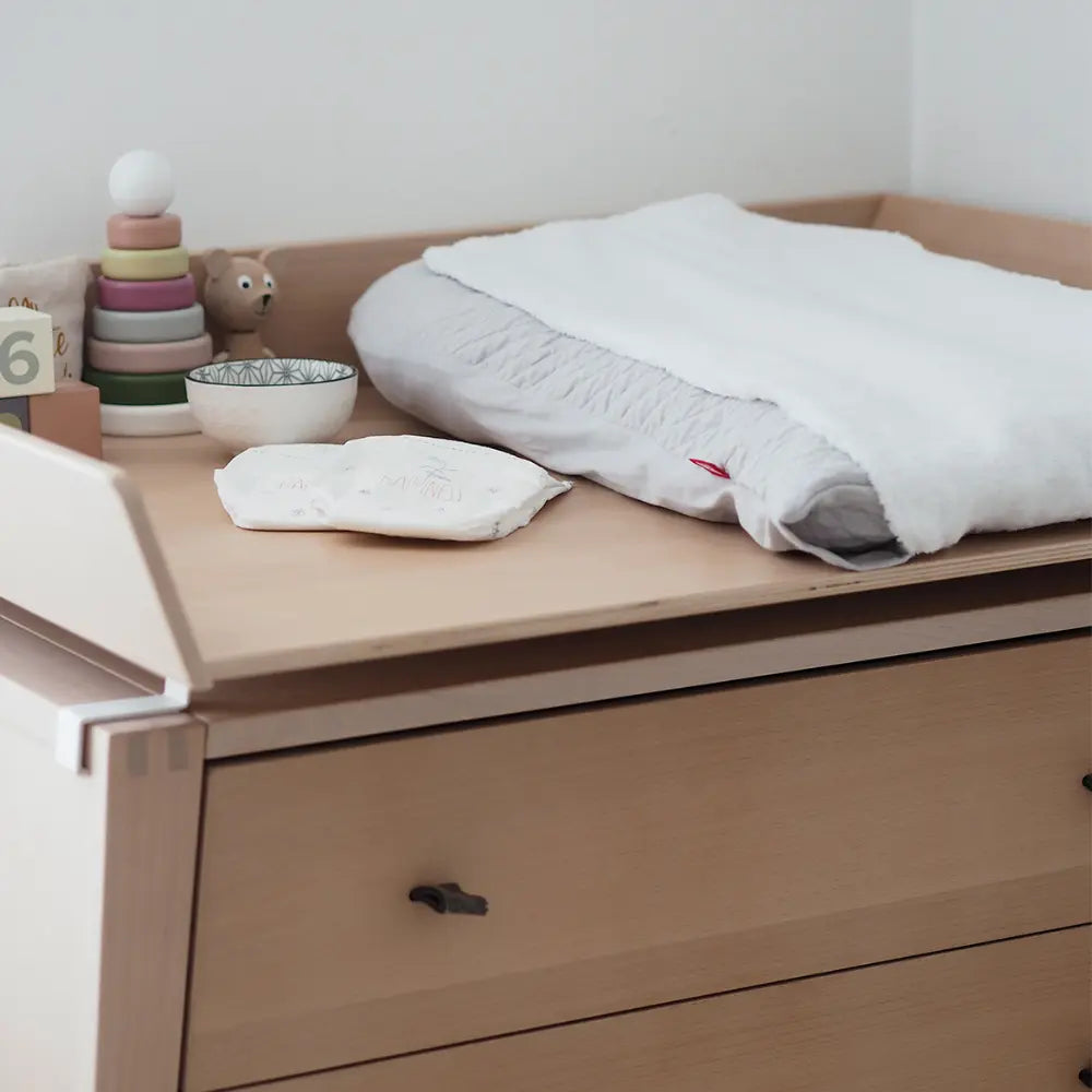 Beaba Organic Cotton Fitted Sheet for Sofalange Changing Mat