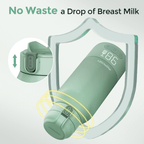 Momcozy Superfast Portable Breast Milk & Water Warmer – Fast Heating, Rechargeable & Travel-Friendly - Green