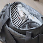 Beaba Sydney Baby Diaper Bag – Multifunctional Travel baby Bag with Large Capacity, Multi-Pocket Organizer with Changing Pad, Insulated Bottle Pouch & Stroller Clips – Ideal for Moms & Dads On the Go