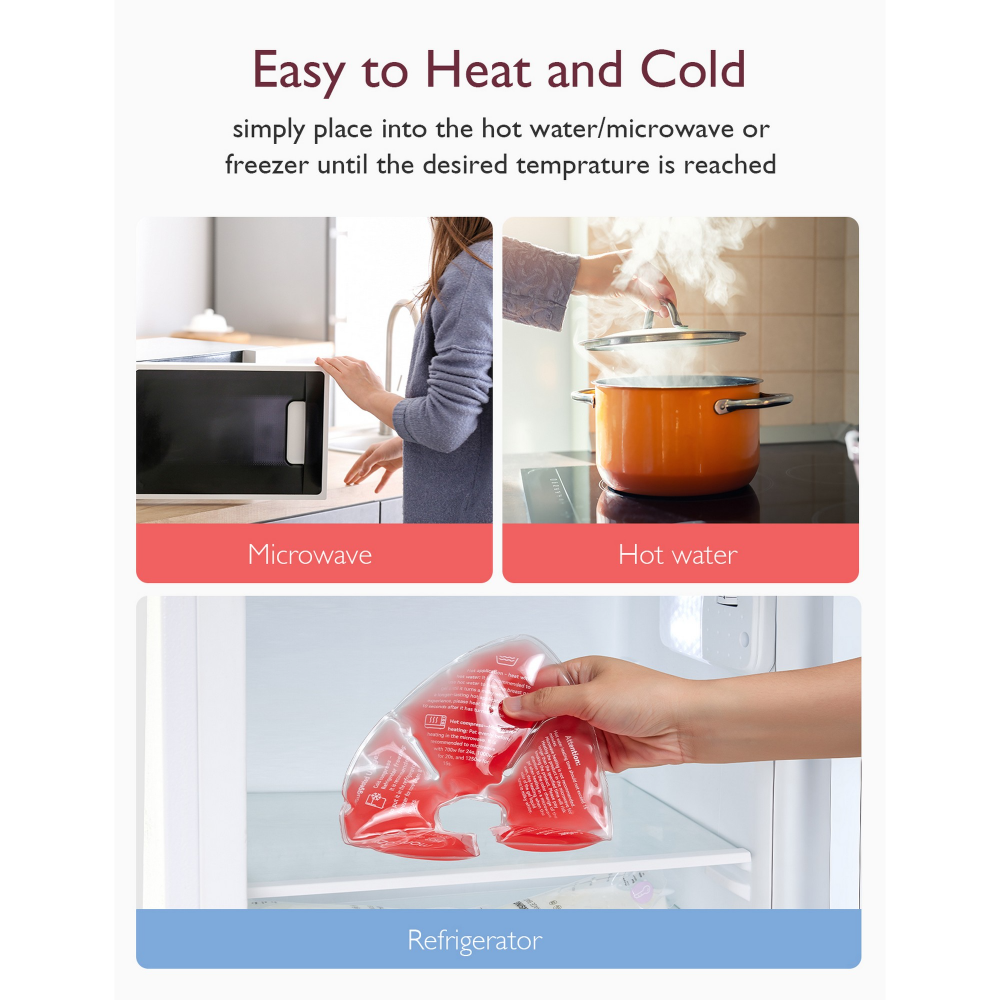 Momcozy Maternity Reusable Breast Therapy Packs