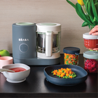 Beaba Babycook Neo-6 In 1 Baby Food Processor, Blender, Steamer, Cooker & Sterilizer, Portable Baby Food Cooker, Puree Maker and Warmer