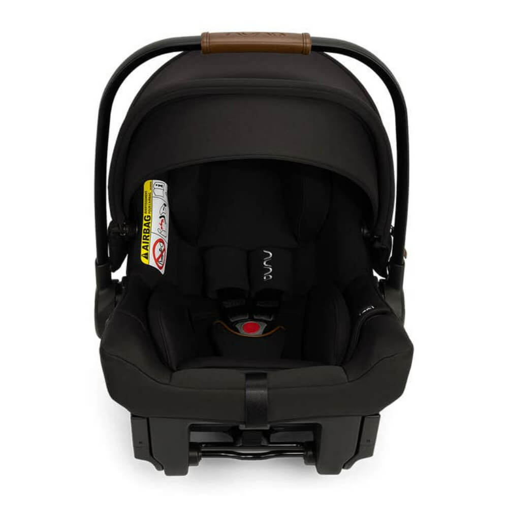 Nuna Pipa Urbn Ultra Lightweight Infant Car Seat|TUV Aircraft Certified|Baseless Install with Build in ISOFIX|0-18 Months|Upto 13Kg - Caviar