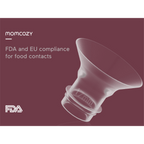 Momcozy Breastfeeding Access Flange Insert for S9 Pro/S12 Pro - Transparent