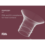 Momcozy Breastfeeding Access Flange Insert for S9 Pro/S12 Pro - Transparent