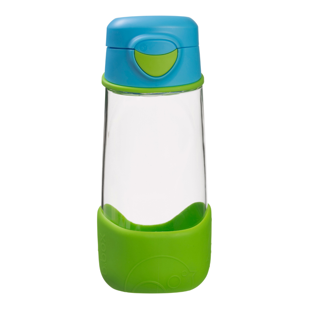 B.Box Flip Top Lid Spout Drink Bottle for kids - Leak Proof & Easy to Carry 450ml