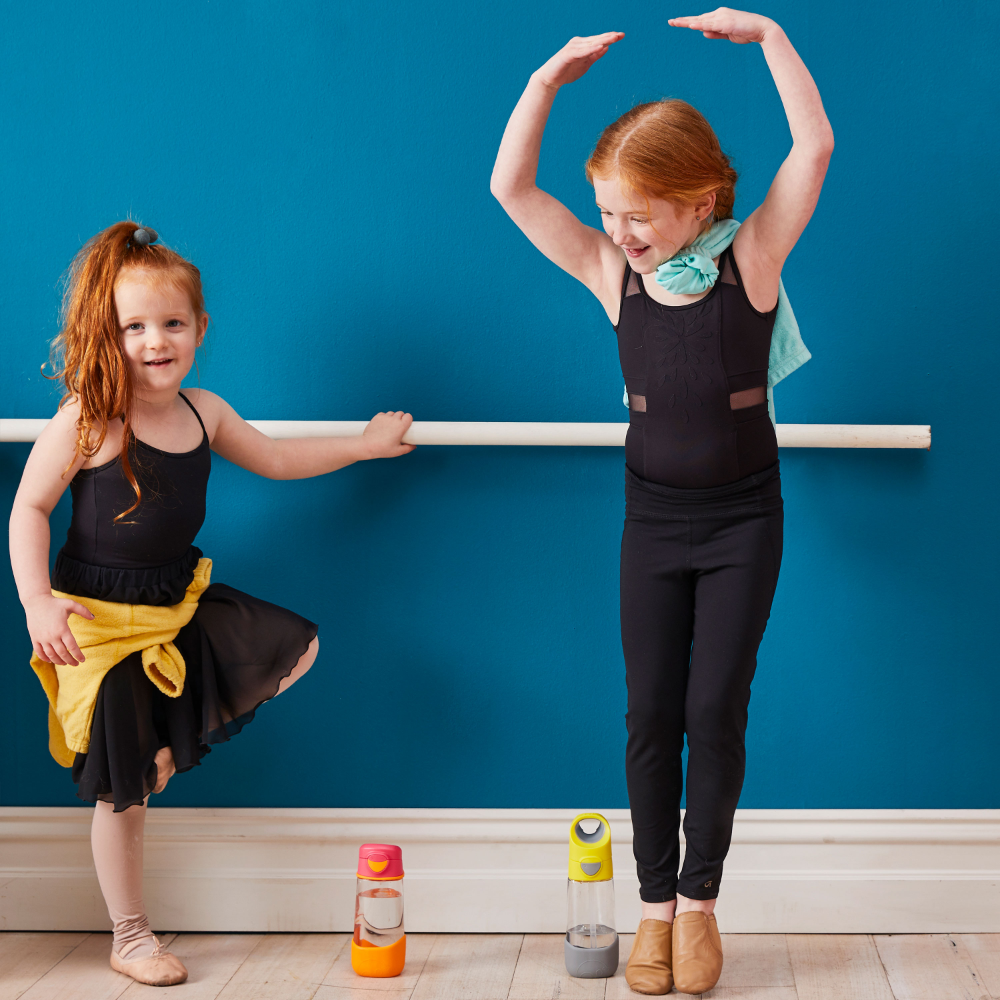 B.Box Flip Top Lid Spout Drink Bottle for kids - Leak Proof & Easy to Carry 450ml