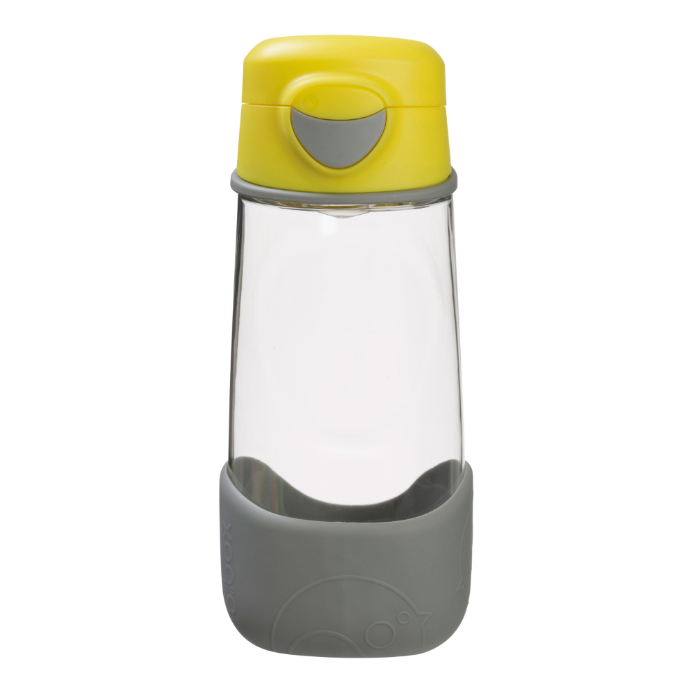 B.Box Flip Top Lid Spout Drink Bottle for kids - Leak Proof & Easy to Carry 450ml