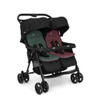 Joie Aire Twin Stroller with Rain Cover - Shale