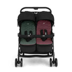 Joie Aire Twin Stroller with Rain Cover - Shale