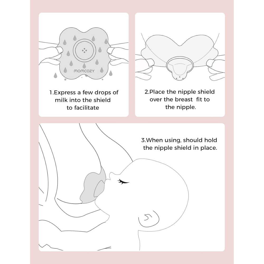 Momcozy Breastfeeding Access Nipple Shields