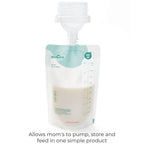 Spectra Easy Milk Storage Bags with Connector, 200 ml - 10 pcs