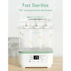 Momcozy Sterilizers & Warmer 8 in 1 Sterilizer and Dryer - White