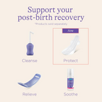 Lansinoh Extra Absorbent Premium Maternity Pads - After Delivery Pad for Urinary Incontinence & Heavy Flow, Postpartum & Overnight Flow, Post Pregnancy Bleeding