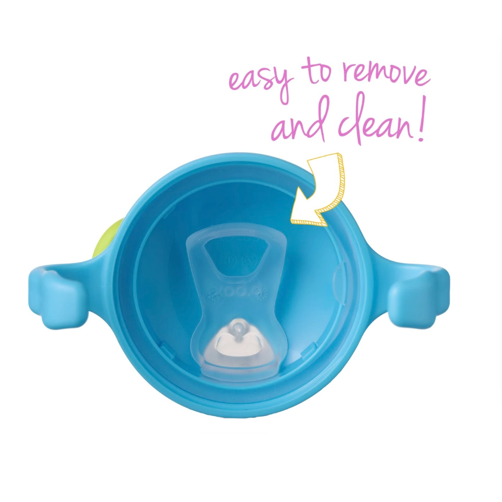 B.Box Soft Spout Sippy Cup (240ml) - Gentle Silicone Spout, Easy-Grip Handles & Leak-Proof Design