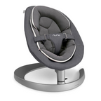 Nuna Leaf Grow Baby Bouncer|Sleek Design|Rock Solid Base with Motion Lock|3 Ergonomic Recline Positions|New Born to 60 kg - Granite