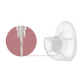 Momcozy Breastfeeding Access Duckbill Valve for M5*4 - Transparent