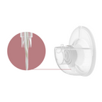 Momcozy Breastfeeding Access Duckbill Valve for M5*4 - Transparent