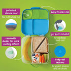 B.Box Leakproof Bento Style Big Lunchbox for Kids with 5 sections - ideal for School Lunch