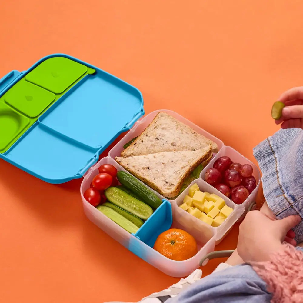 B.Box Leakproof Bento Style Big Lunchbox for Kids with 5 sections - ideal for School Lunch