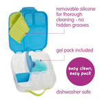 B.Box Leakproof Bento Style Big Lunchbox for Kids with 5 sections - ideal for School Lunch