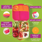 B.Box Leakproof Bento Style Big Lunchbox for Kids with 5 sections - ideal for School Lunch