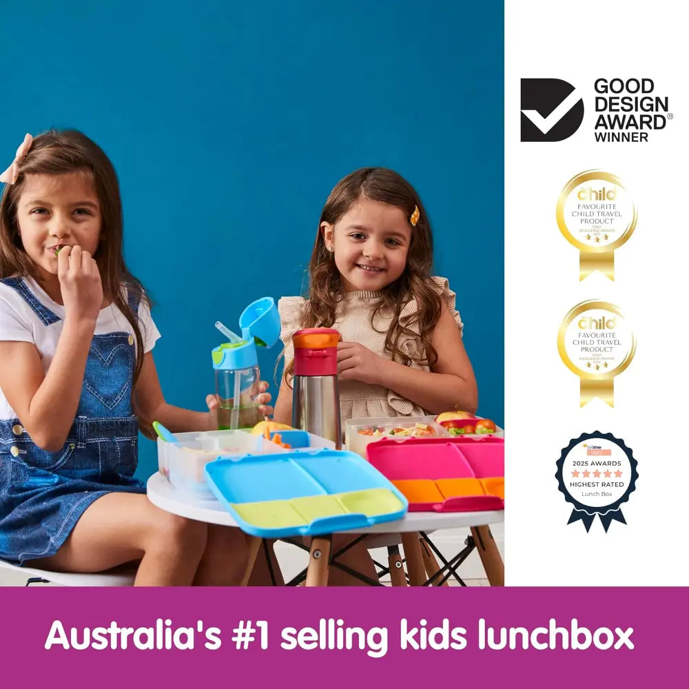 B.Box Leakproof Bento Style Big Lunchbox for Kids with 5 sections - ideal for School Lunch