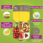 B.Box Leakproof Bento Style Big Lunchbox for Kids with 5 sections - ideal for School Lunch