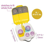 B.Box Leakproof Bento Style Big Lunchbox for Kids with 5 sections - ideal for School Lunch