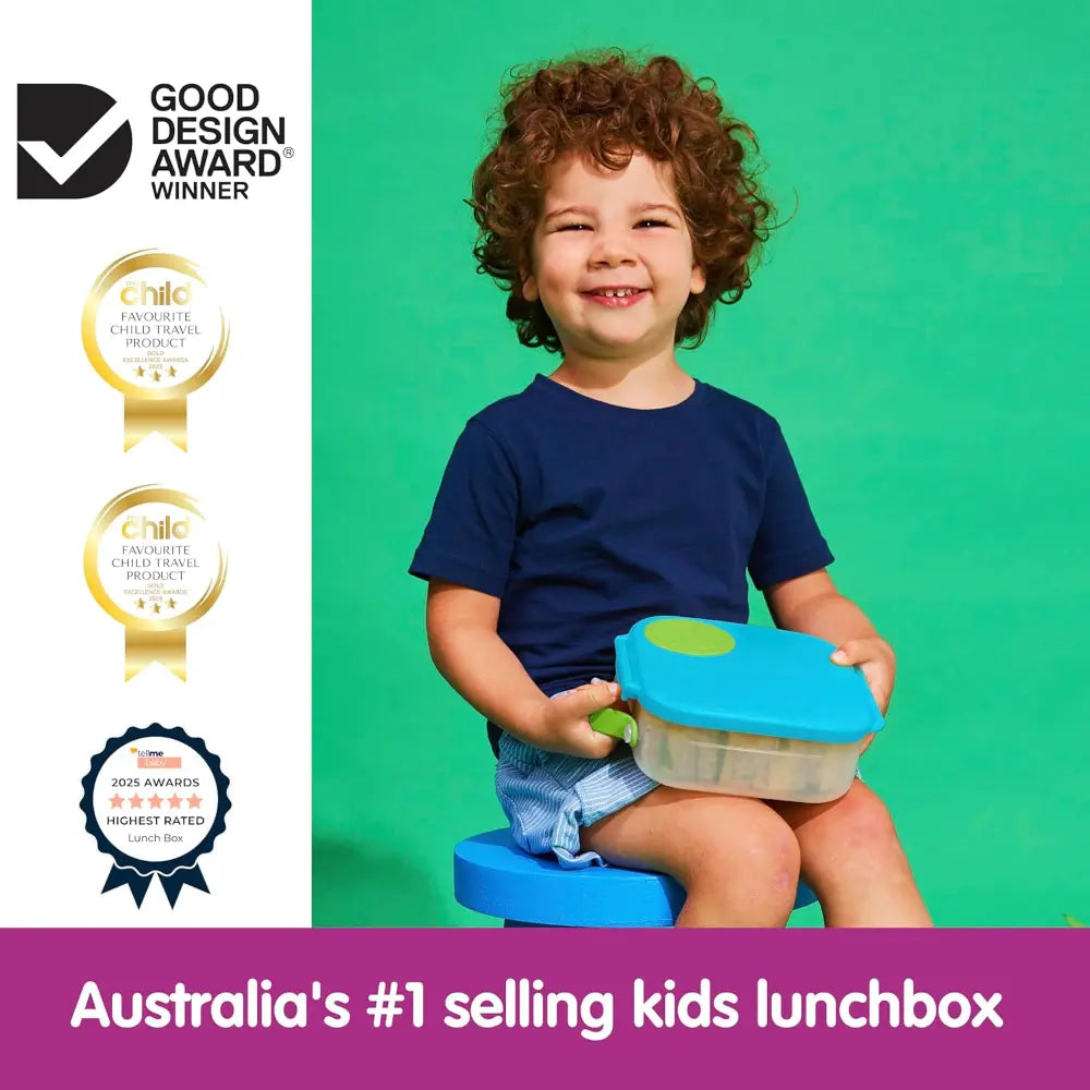 B.Box Leakproof Bento Style Mini Lunchbox for Kids- A Handy Option for Kids 1L Capacity