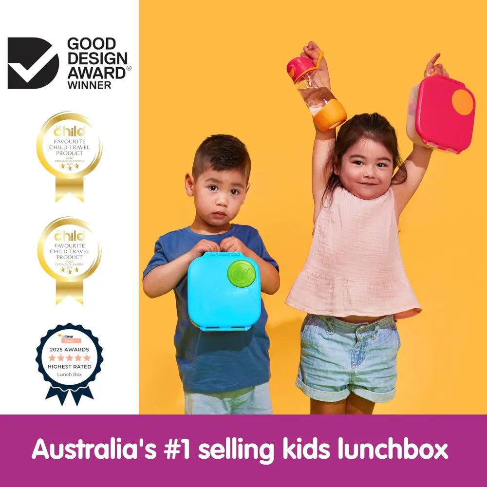 B.Box Leakproof Bento Style Mini Lunchbox for Kids- A Handy Option for Kids 1L Capacity