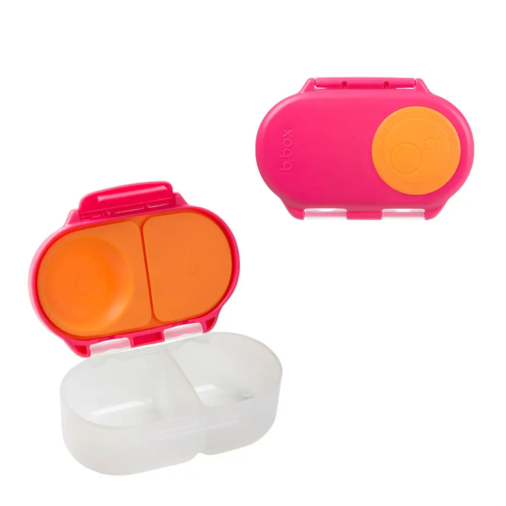 B.Box Leak Proof 2 sections Snackbox for Toddlers - Easy to Carry & BPA free