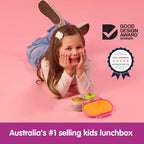 B.Box Leak Proof 2 sections Snackbox for Toddlers - Easy to Carry & BPA free