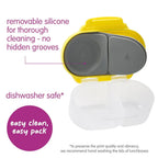 B.Box Leak Proof 2 sections Snackbox for Toddlers - Easy to Carry & BPA free