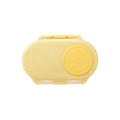 B.Box Leak Proof 2 sections Snackbox for Toddlers - Easy to Carry & BPA free - Lemon Twist Yellow