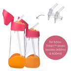 B.Box Tritan™ Drink Bottle Replacement Straw Tops – 2 Pack (450ml & 600ml)