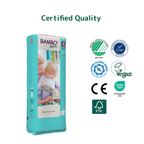 Bambo Nature Premium Baby Tape Diapers for Babies, XXL Size (16+ Kgs), Super Absorbent, Breathable, Extra Soft, Dermatologically Tested, Hypoallergenic Infant Nappies With Wetness Indicator