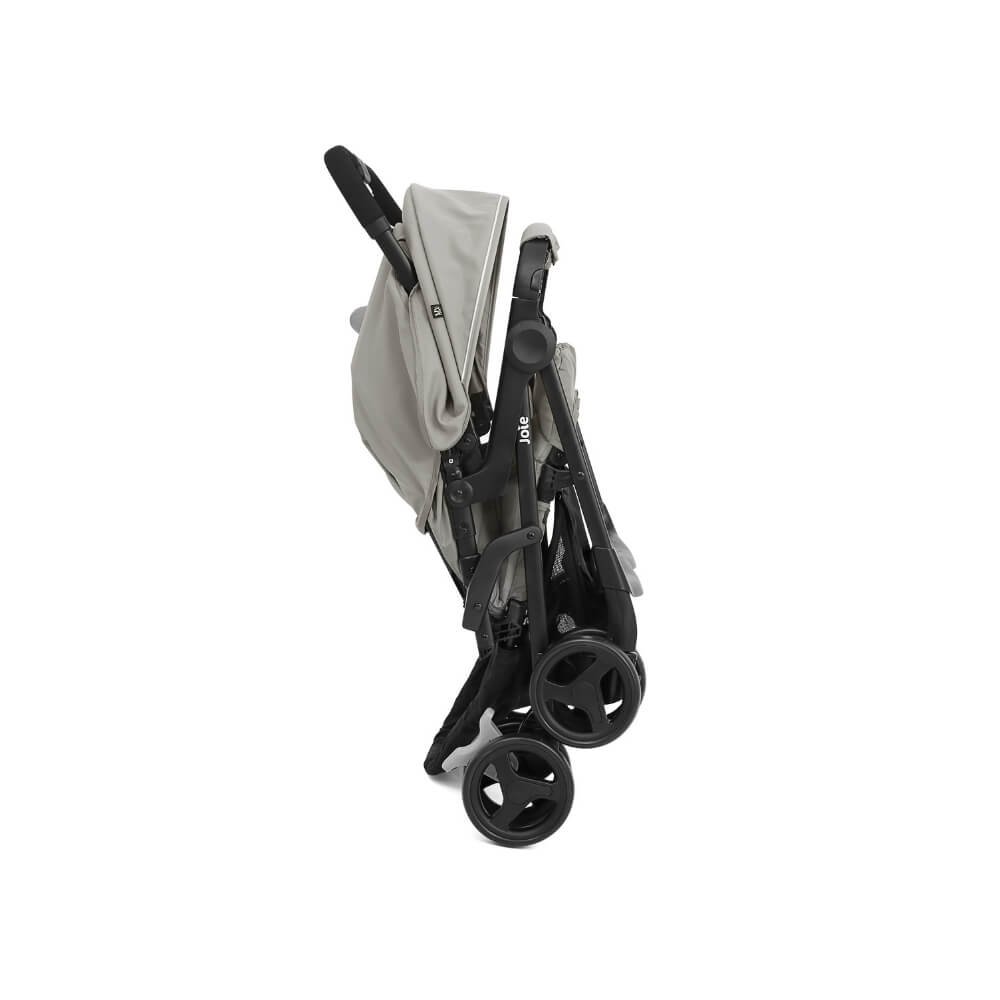 Joie Aire Twin Stroller with Rain Cover - Nectar & Mineral