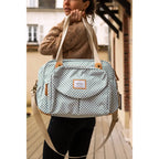 Beaba Geneva Baby Diaper Bag – Multifunctional Travel baby Bag with Large Capacity, Multi-Pocket Organizer with Changing Pad, Insulated Bottle Pouch, Pacifier Pouch & Stroller Clips, Ideal for Moms & Dads On the Go