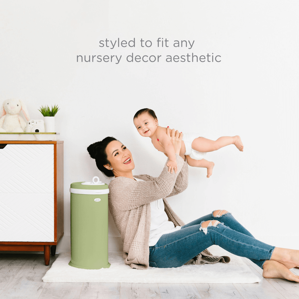 Ubbi Steel Odor Locking Diaper Pail