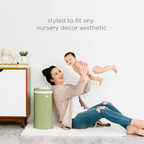 Ubbi Steel Odor Locking Diaper Pail