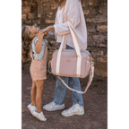 Beaba Paris Baby Diaper Bag – Multifunctional Travel baby Bag with Large Capacity, Multi-Pocket Organizer with Changing Pad, Insulated Bottle Pouch & Stroller Clips – Ideal for Moms & Dads On the Go