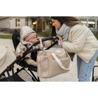 Beaba Sydney Baby Diaper Bag – Multifunctional Travel baby Bag with Large Capacity, Multi-Pocket Organizer with Changing Pad, Insulated Bottle Pouch & Stroller Clips – Ideal for Moms & Dads On the Go